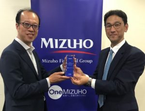 みずほinnovation award受賞